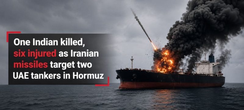 UAE Confirms Iranian Missile Strike on Two Tankers Leaves One Dead