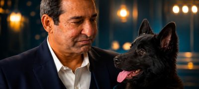Wasim Akram’s Dog Found, Helpers Get Rs250,000 Reward