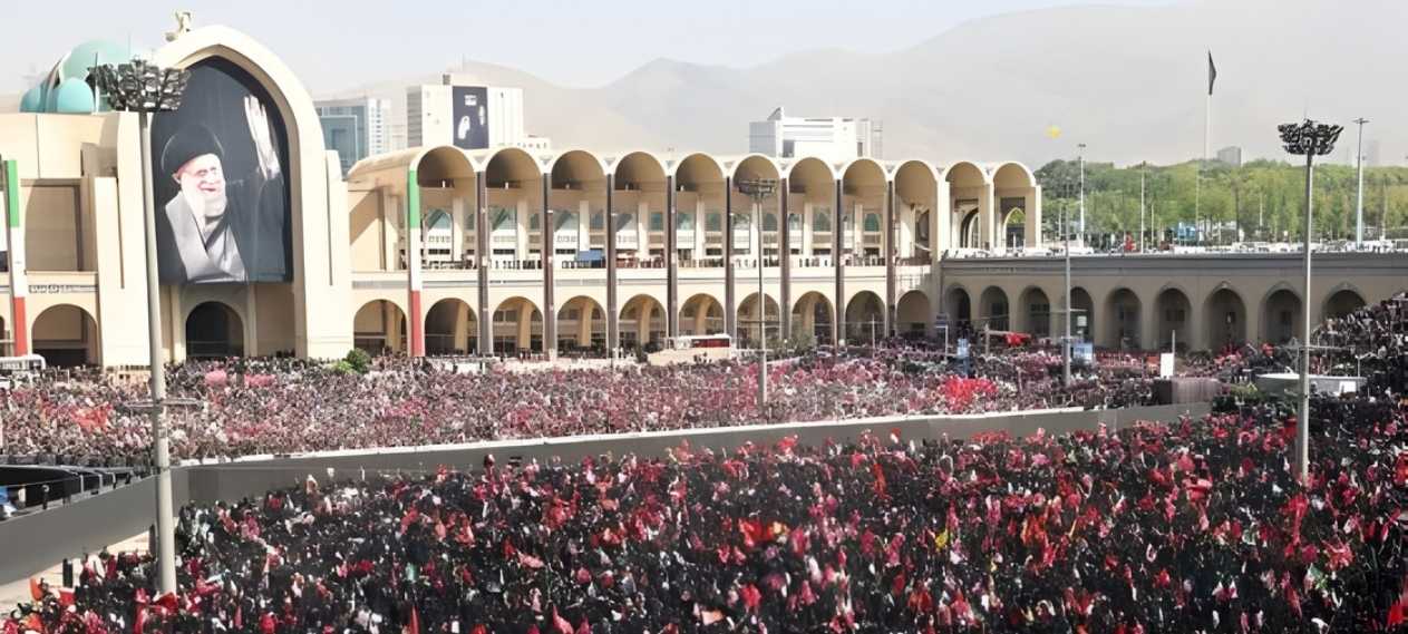 Millions Gather as Funeral Ceremonies Continue for Ayatollah Ali Khamenei in Iran