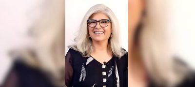 Marina Khan Explains Why She Chose to Embrace Her Natural White Hair