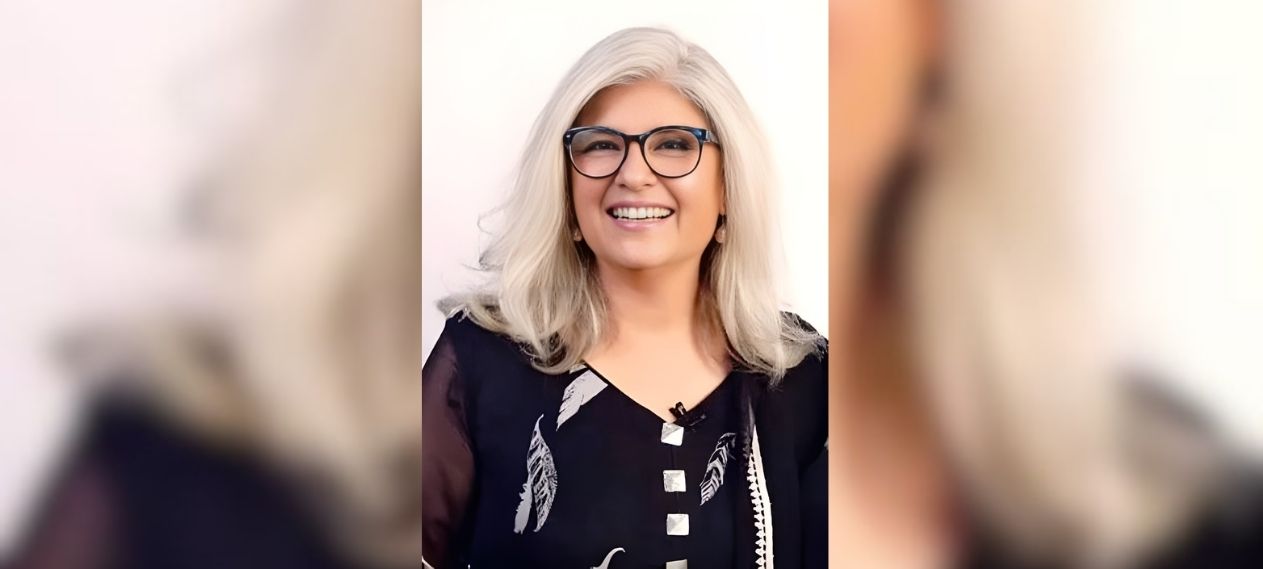 Marina Khan Explains Why She Chose to Embrace Her Natural White Hair