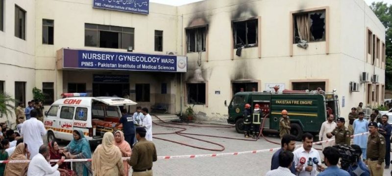 15 Newborns Die in Fire at PIMS Hospital Nursery in Islamabad