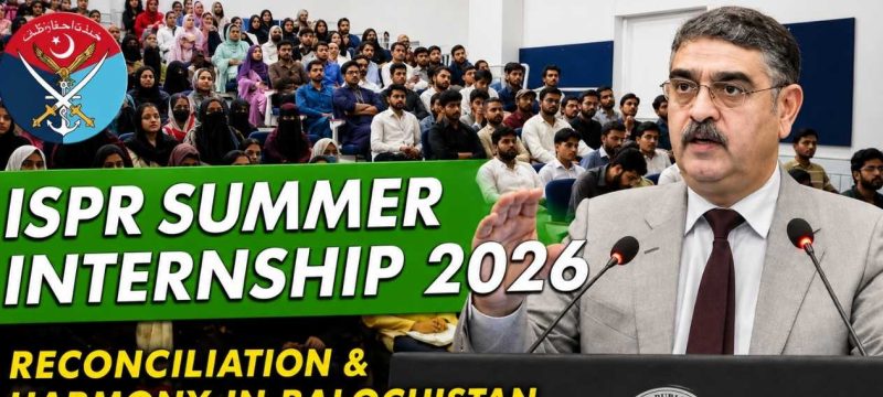 Anwaarul Haq Kakar Speaks at ISPR Summer Internship 2026