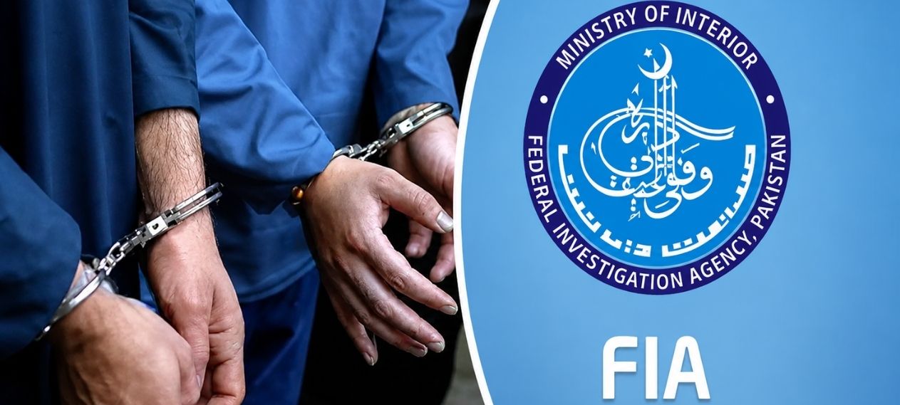 FIA Arrests Two Bank Officers Over Cheque Tampering, Rs. 494,000 Loss