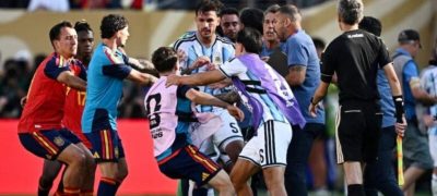 FIFA Bans Argentina Players and Staff for 21 Matches After World Cup Final Brawl