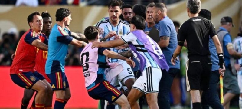 FIFA Bans Argentina Players and Staff for 21 Matches After World Cup Final Brawl