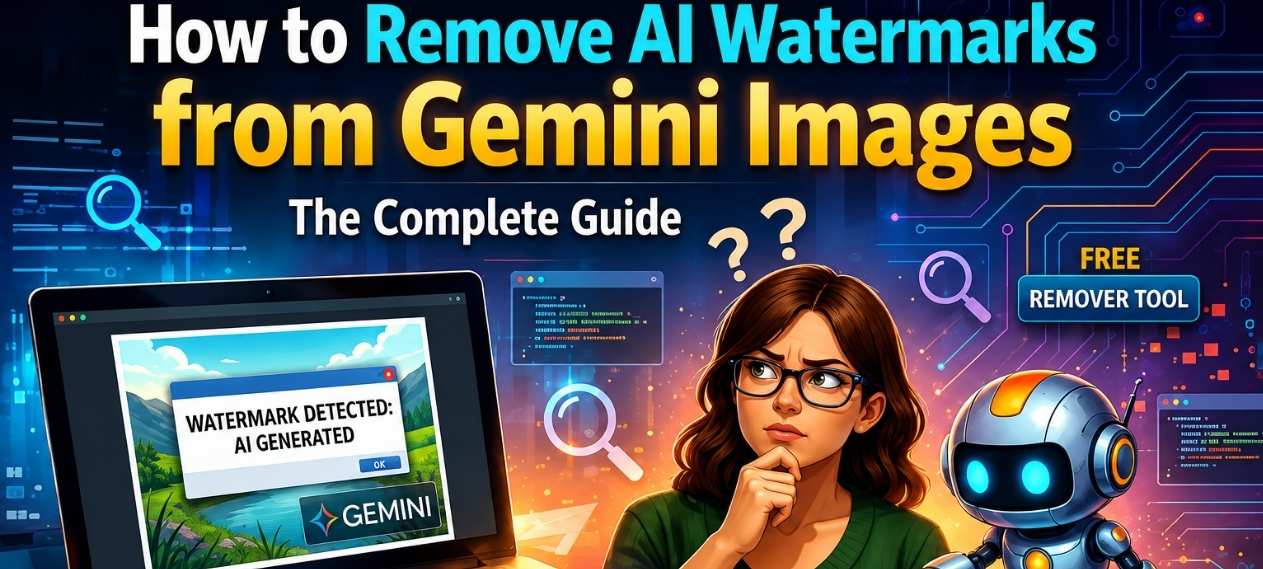How to Remove AI Watermarks Without Erasing Googleโs Hidden Markers