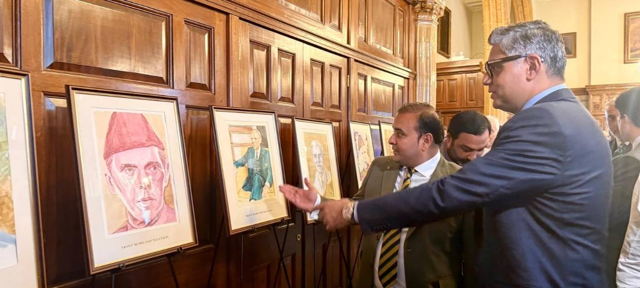 Jinnahโs legacy crosses generations and borders, Bilal Sheikh tells London exhibition