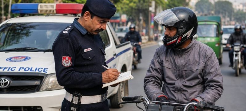Punjab Plans Fines for Motorcyclists Riding Without Side Mirrors and Indicators