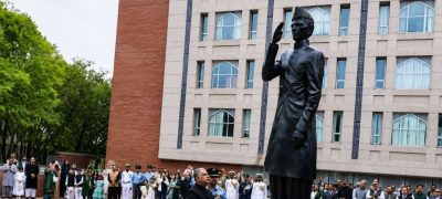 Quaid-i-Azam Statue Unveiled at Pakistan Embassy in Washington DC