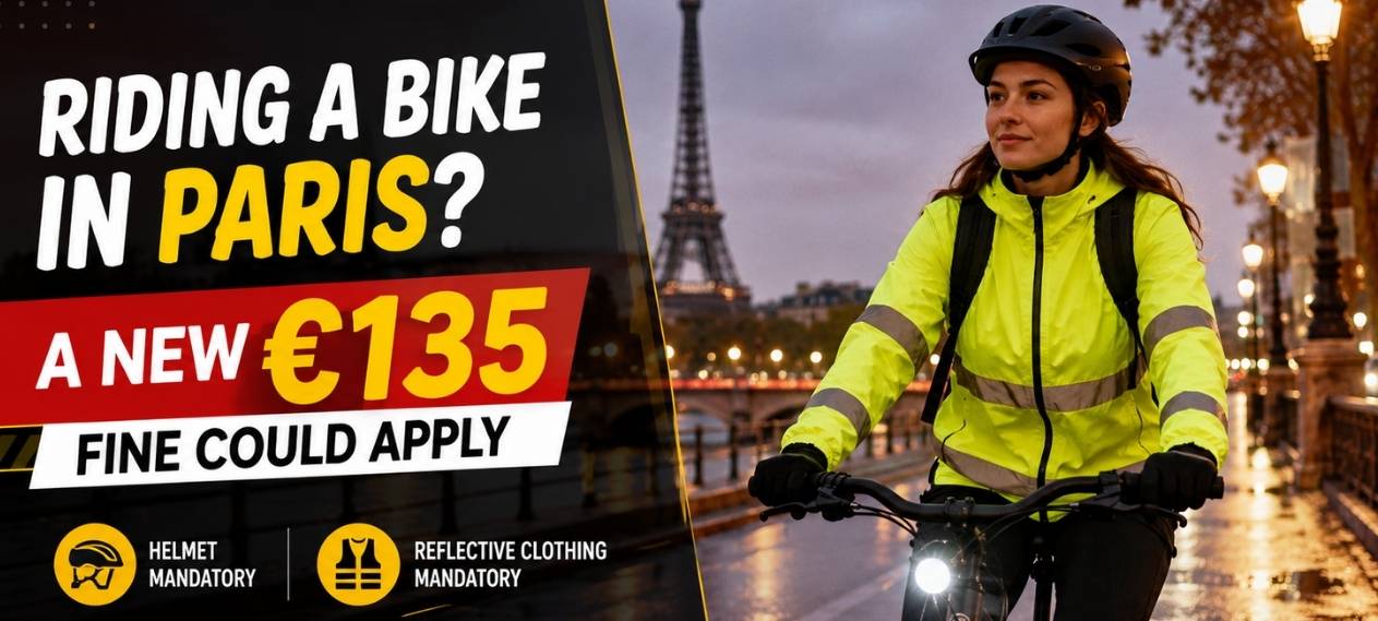 Riding a Bike in Paris A New €135 Fine Could Apply