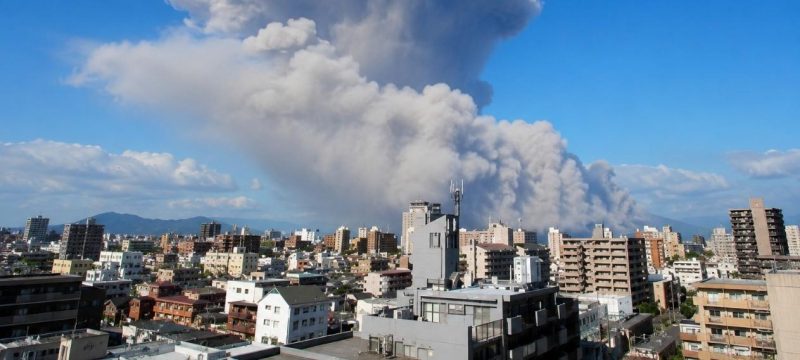 Sakurajima Volcano Erupts in Japan, Ash Rises 2,200 Metres