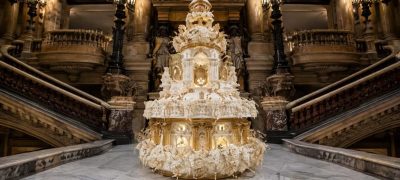 Spanish Chef Creates 500-Kg Wedding Cake for Saudi Royal Couple in Paris