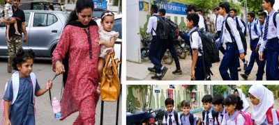 Students Return to Schools After 3-Month Summer Holidays