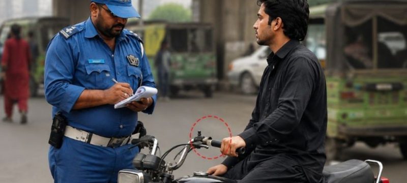 Traffic Police Propose Fines for Motorcycles Without Mirrors, Indicators