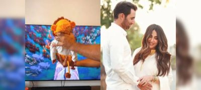Ushna Shah and Husband Hamza Amin Welcome Their First Child