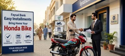 Want a Honda Bike on Easy Installments Faysal Bank Unveils New Offer