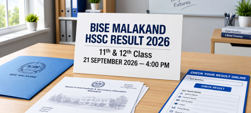 BISE Malakand Board Announces 12th Class Result 2026