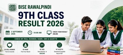 BISE Rawalpindi Announces 9th Class Results 2026