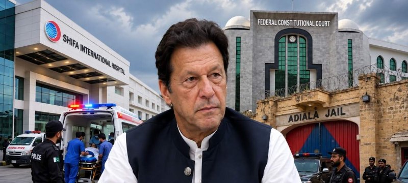 Constitutional Court Seeks Nationwide Records After Imran Khan Gets Private Hospital Facility