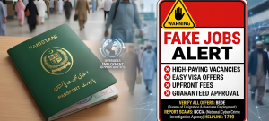 Alert For Pakistani Job Seekers Over High-Paying Vacancies And Easy Visa Offers