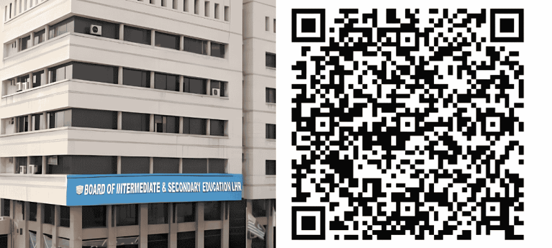 BISE Lahore introduces Digital Result Cards With QR Verification