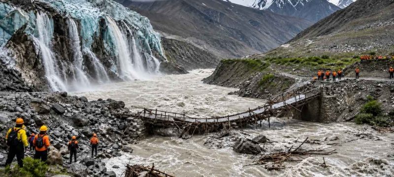 Heavy Rain Triggers Flash Floods Across Gilgit-Baltistan