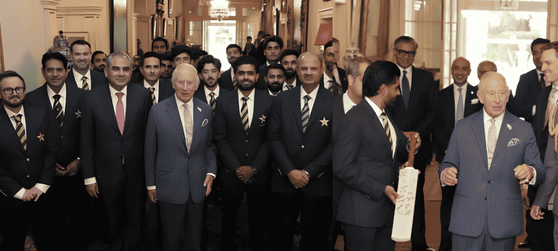 Babar Azam Meets King Charles During Pakistan Tour At Clarence House