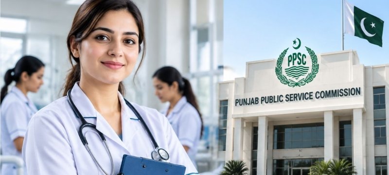 PPSC Charge Nurse Female Jobs 2026 Announced With 1,958 BS-16 Vacancies Apply Online Details