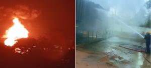 Supply Disrupted As Massive Fire Sweeps Grid Station in Karachi