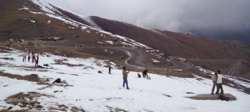 Babusar Top Receives First Snowfall of the Season