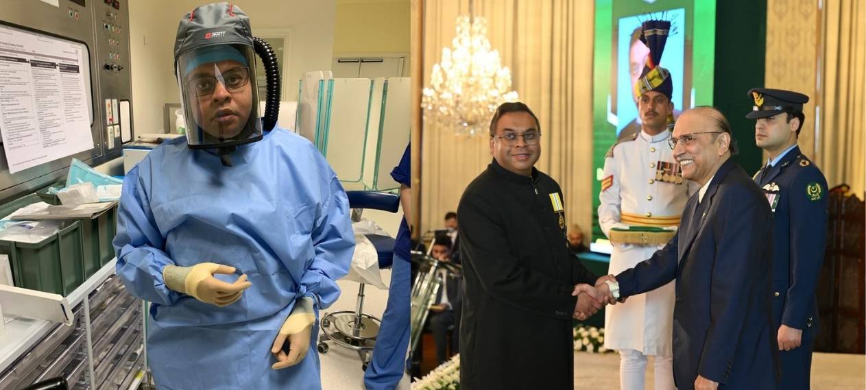 Tamgha-i-Imtiaz Awarded To Dr Shabi Ahmed For Outstanding Contribution To Medicine, Training And Charity