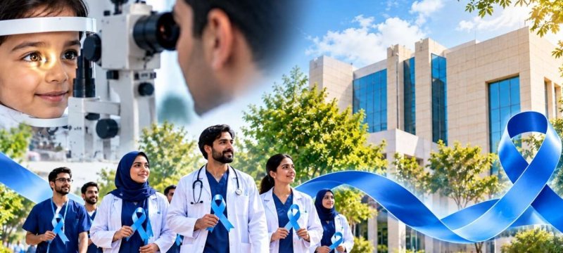 Al-Shifa Trust Eye Hospital Organises Awareness Walk on World Sight Day 2026