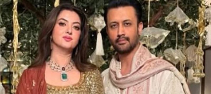 Atif Aslam and Wife Sarah Attend Farhana Bodi’s Diwali Party