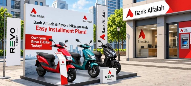 Bank Alfalah Offers REVOO Electric Bikes From Rs. 19,833 Per Month on Installments