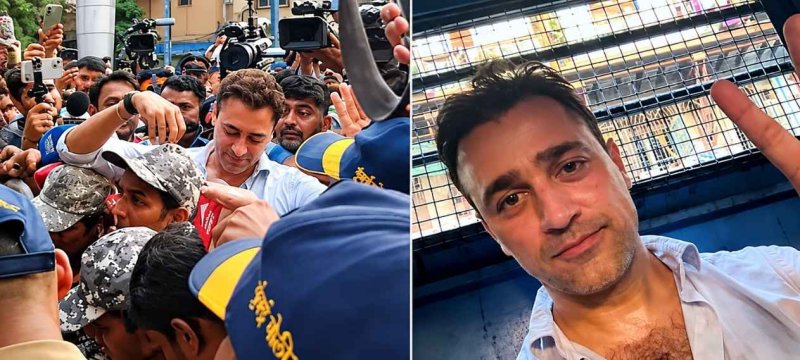 Bollywood Actress Imran Khan Detained During Cockroach Janata Party Protest
