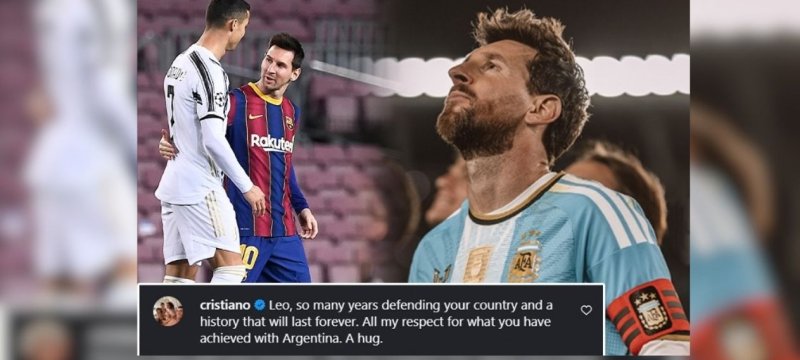 Cristiano Ronaldo Bids Farewell To Messi After Argentine Star’s Final Game