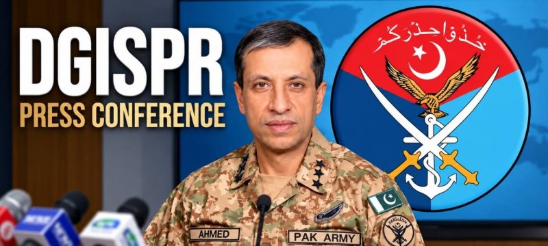 DG ISPR to Address Press Conference Today on Key Security Matters