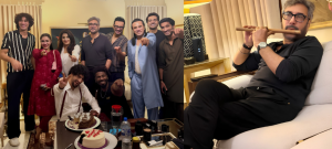 Dr Zee Khan, Laila Celebrate Adnan Siddiqui’s Birthday in ‘Tamasha’ Style