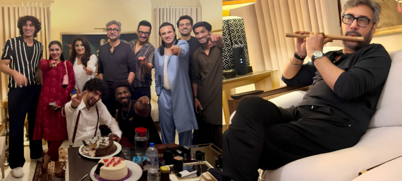 Dr Zee Khan, Laila Celebrate Adnan Siddiqui’s Birthday in ‘Tamasha’ Style