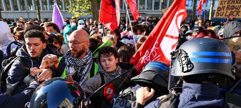 France School Protests Begin as Hundreds of Thousands Join Nationwide Mobilisation