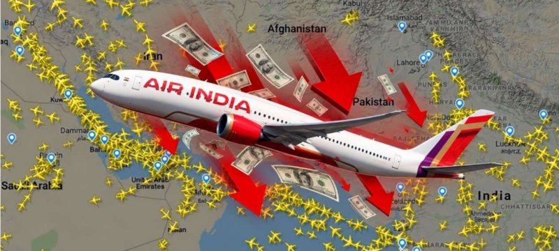 Indian Airlines Reportedly Lose $2 Billion After Pakistan Airspace Closure