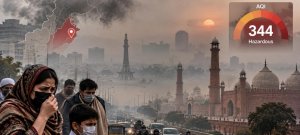 Is Lahore Becoming the World’s Most Polluted City? AQI Hits an Alarming 344