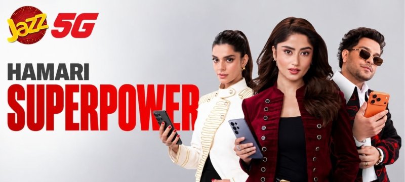 Jazz Launches ‘Hamari Superpower’ 5G Campaign Focused on Customer Choice