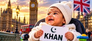 Khan Could Become the UK’s Most Top Newborn Surname by 2027