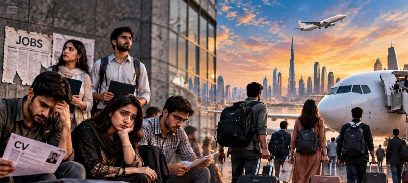 Nearly 1.9 Million Highly Educated Pakistanis Move Abroad in Three Years