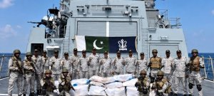 Pakistan Navy Seizes 2,850 Kg of Drugs Worth $96 Million in Major Arabian Sea Operation