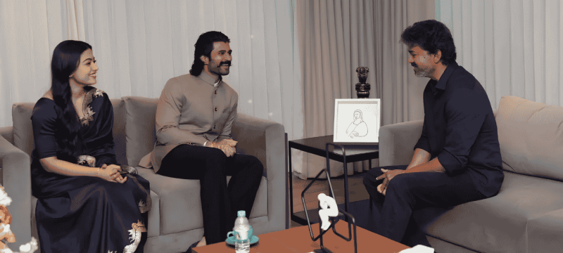 Rashmika Mandanna And Vijay Deverakonda Meet Tamil Nadu CM Vijay