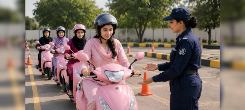 Free Scooty Training For Women In Islamabad Starts November 1